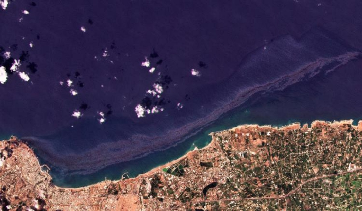 Syrian oil spill spreads across the Mediterranean Sea and could reach Cyprus on Wednesday